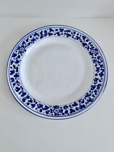 Vintage Italian ceramic large plate