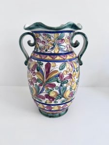 Large vintage Italian ceramic jug